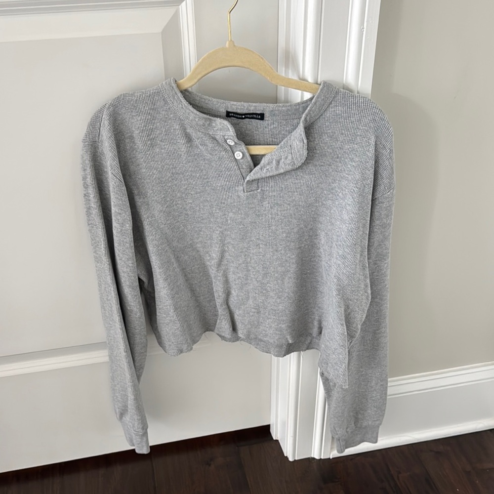Brandy Melville Waffle Longsleeve